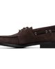 Thom Browne Thom Browne Brown Calf Suede Boat Shoes - 3