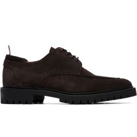 Thom Browne Thom Browne Brown Calf Suede Commando Sole Derbys