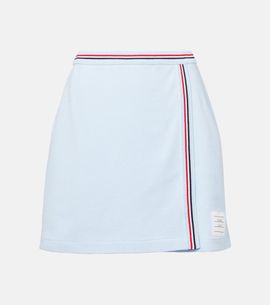 Thom Browne Thom Browne Cotton wrap skirt