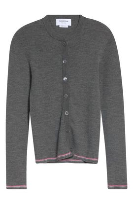 Thom Browne Thom Browne Crewneck Wool Cardigan