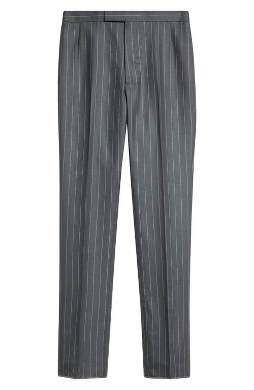 Thom Browne Thom Browne Fit 1 Stripe Backstrap Wool Trousers