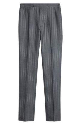 Thom Browne Thom Browne Fit 1 Stripe Backstrap Wool Trousers