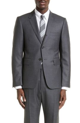 Thom Browne Thom Browne Fit 1 Super 120s Wool Twill Sport Coat