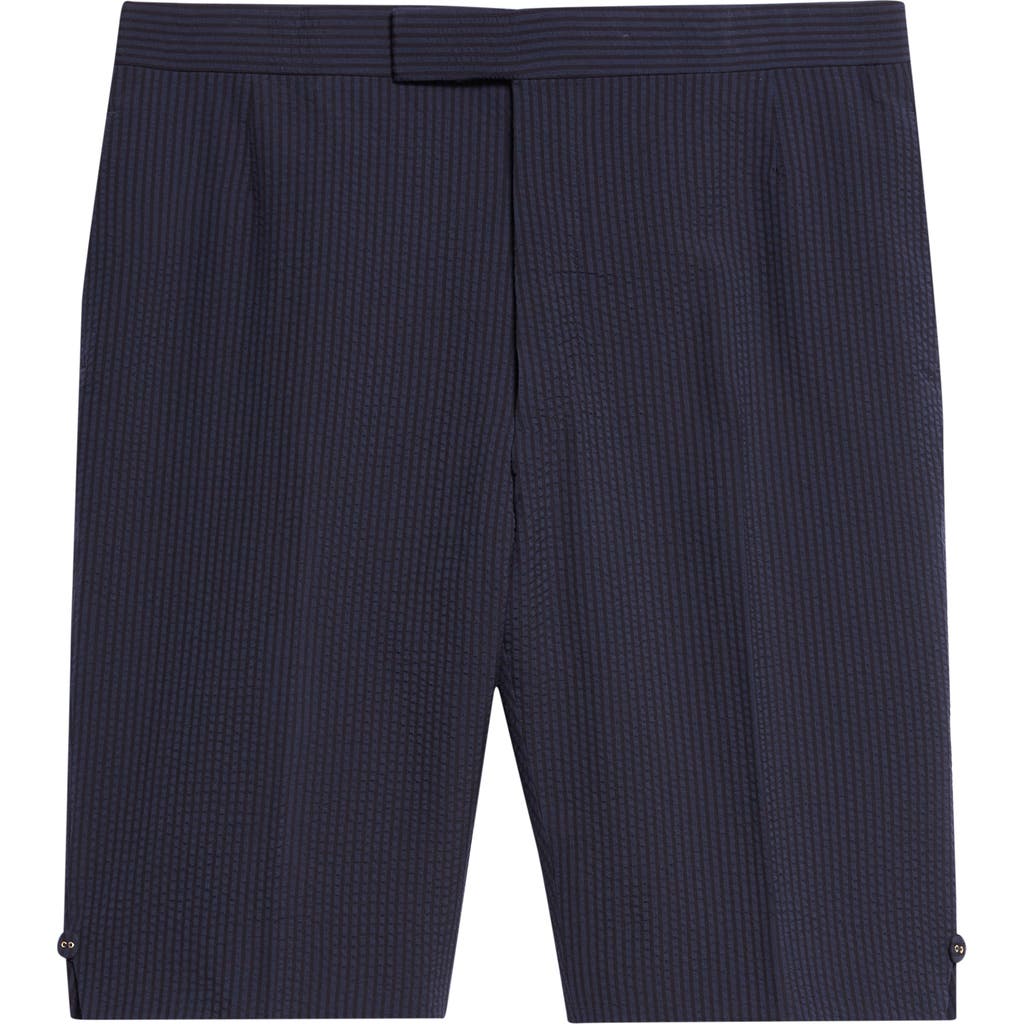 Thom Browne Thom Browne Fit 1 Wool Backstrap Shorts