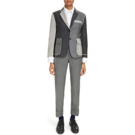 Thom Browne Thom Browne Fun-Mix Unconstructed Fit Wool Sport Coat