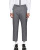 Thom Browne Thom Browne Gray Chalk Stripe Trousers - 1