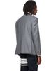 Thom Browne Thom Browne Gray Chalk Stripe Twill Sportcoat - 3