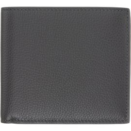 Thom Browne Thom Browne Gray Pebble Grain Bifold Wallet