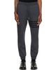 Thom Browne Thom Browne Gray Solid Loopback 4-Bar Sweatpants - 1