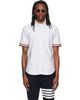 Thom Browne Thom Browne Gray Straight Fit Button Down Short Sleeve Shirt - 1