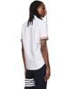 Thom Browne Thom Browne Gray Straight Fit Button Down Short Sleeve Shirt - 3