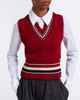 Thom Browne Thom Browne Hector intarsia wool and mohair vest - 2
