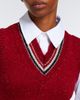 Thom Browne Thom Browne Hector intarsia wool and mohair vest - 3