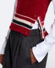 Thom Browne Thom Browne Hector intarsia wool and mohair vest - 4