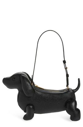 Thom Browne Thom Browne Hector Leather Baguette Shoulder Bag