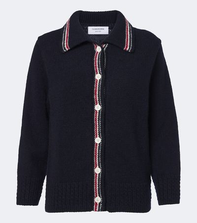 Thom Browne Thom Browne Hector wool and mohair cardigan