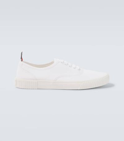 Thom Browne Thom Browne Heritage canvas sneakers