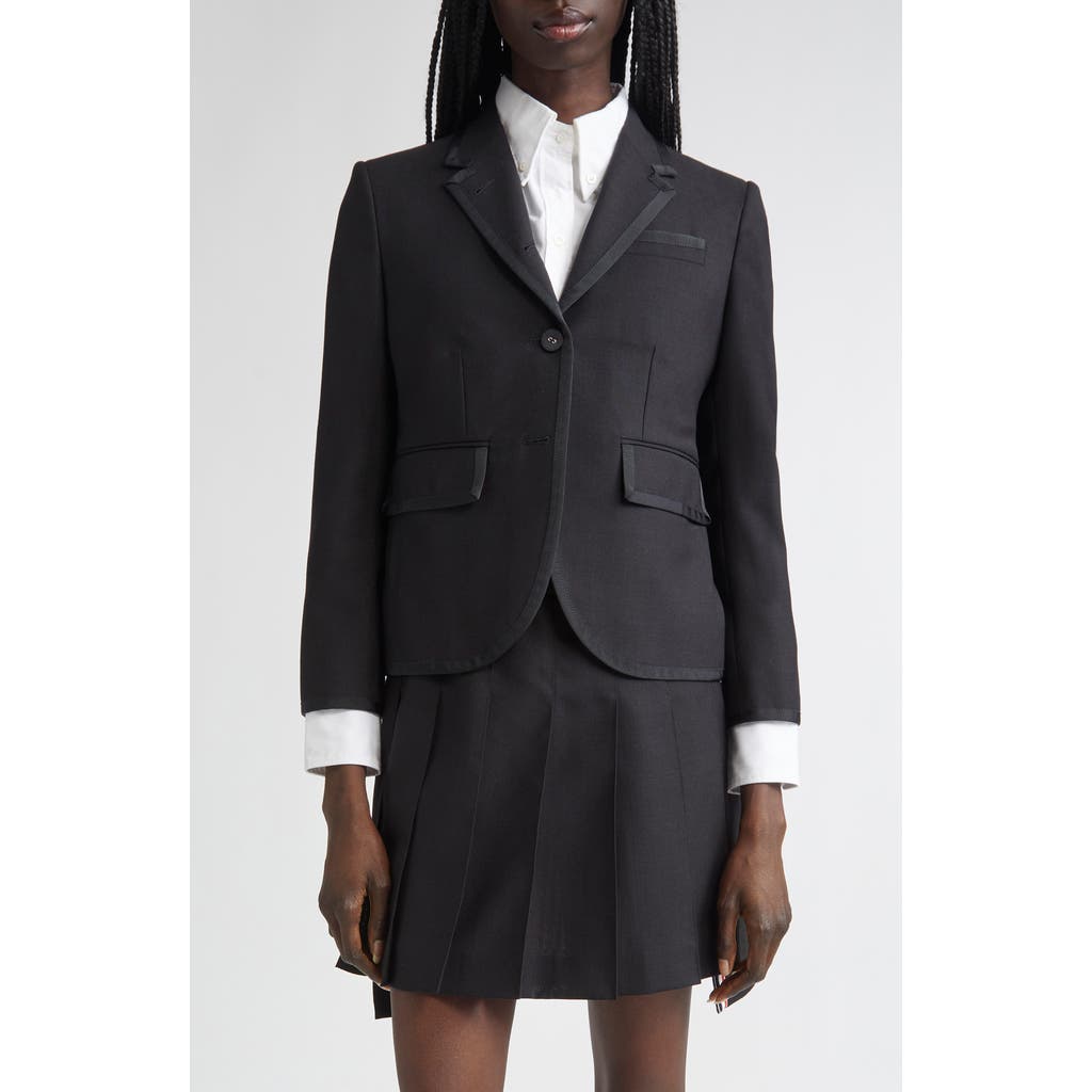 Thom Browne Thom Browne High Armhole Wool Fresco Sport Coat