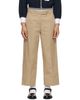 Thom Browne Thom Browne Khaki Cotton Gabardine Chino Trousers - 1