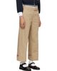 Thom Browne Thom Browne Khaki Cotton Gabardine Chino Trousers - 2
