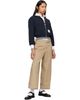 Thom Browne Thom Browne Khaki Cotton Gabardine Chino Trousers - 4