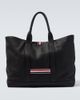 Thom Browne Thom Browne Medium leather tote bag - 1