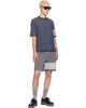 Thom Browne Thom Browne Navy & White Jersey 4-Bar Knit Pocket T-shirt - 4