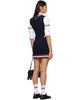 Thom Browne Thom Browne Navy Cricket RWB Stripe Baby Ladder Cable Minidress - 3