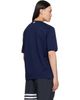 Thom Browne Thom Browne Navy Jersey Ottoman 4-Bar T-shirt - 3