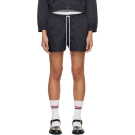 Thom Browne Thom Browne Navy Nylon Tech Track Shorts