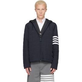 Thom Browne Thom Browne Navy Ripstop Light Weight Down Jacket