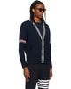 Thom Browne Thom Browne Navy RWB Armband Lobster Jersey Cardigan - 2