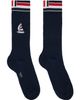 Thom Browne Thom Browne Navy RWB Funmix Athletic Socks - 1