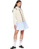 Thom Browne Thom Browne Off-White Donegal RWB Stripe Hector Pointelle Cardigan - 4
