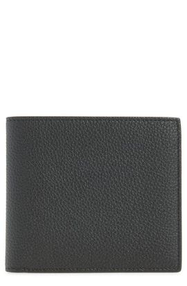 Thom Browne Thom Browne Pebbled Leather Bifold Wallet