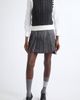 Thom Browne Thom Browne Plaid Low Rise Pleated Miniskirt - 2
