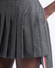 Thom Browne Thom Browne Plaid Low Rise Pleated Miniskirt - 5