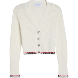 Thom Browne Thom Browne Pointelle Rib Stitch Cardigan