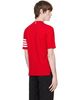 Thom Browne Thom Browne Red Jersey 4-Bar Short Sleeve T-shirt - 3