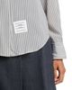 Thom Browne Thom Browne Silk Scarf Tie Blouse - 4
