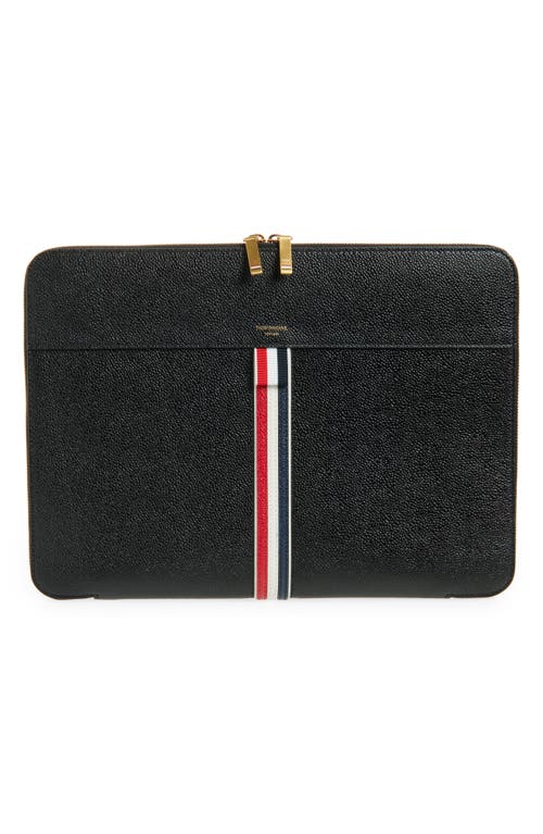 Thom Browne Thom Browne Small RWB Leather Folio
