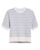Thom Browne Thom Browne Snowflake Fair Isle Jersey T-Shirt - 5