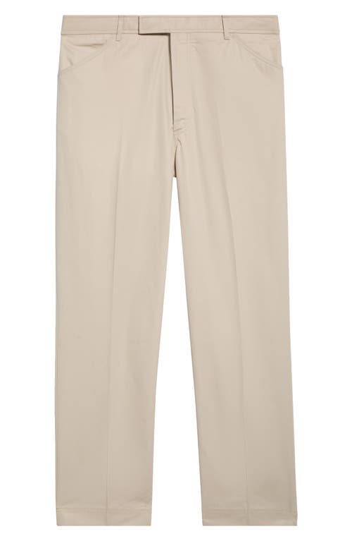 Thom Browne Thom Browne Tapered Cotton Chino Pants