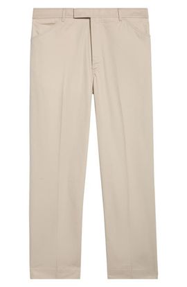 Thom Browne Thom Browne Tapered Cotton Chino Pants