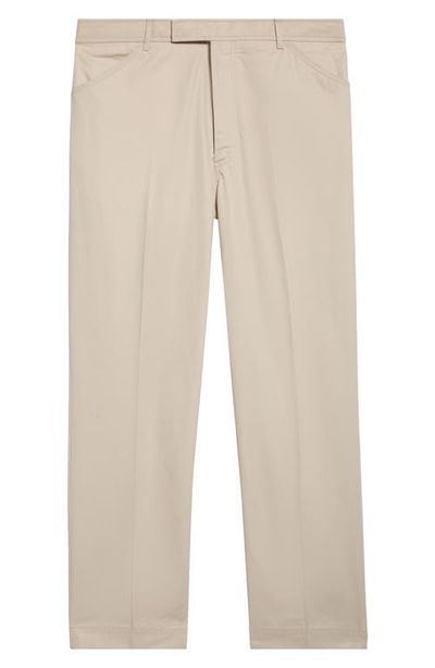 Thom Browne Thom Browne Tapered Cotton Chino Pants