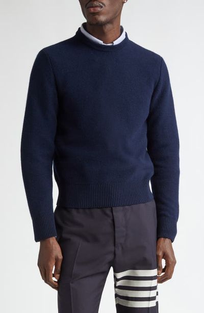 Thom Browne Thom Browne Washed Wool Piqué Sweater
