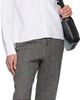 Thom Browne Thom Browne White 4-Bar Oxford Shirt - 4