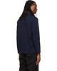 Thom Browne Thom Browne White & Navy Oversized Colorblock Rugby Polo - 3