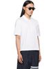 Thom Browne Thom Browne White Jersey Ottoman 4-Bar Polo - 2