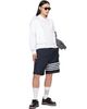 Thom Browne Thom Browne White Jersey Ottoman 4-Bar Polo - 4